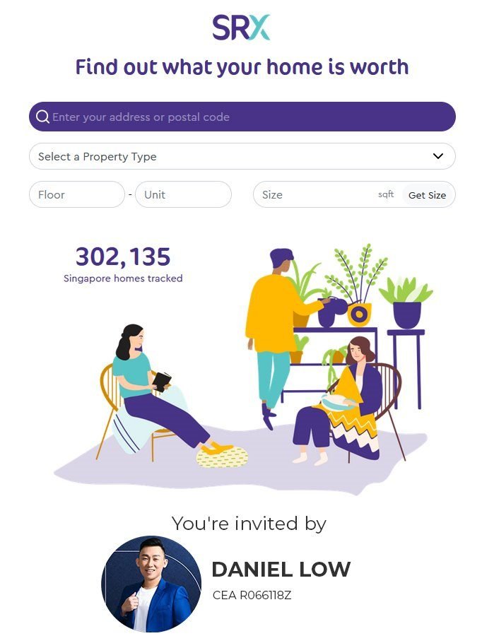 Find out what your home is worth — invited by Daniel Low, CEA R066118Z